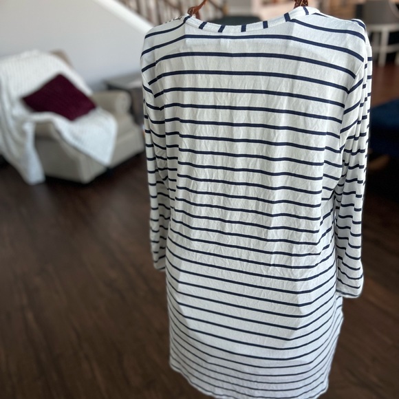 Kenneth Cole Reaction Long Blouse Large - Picture 10 of 13